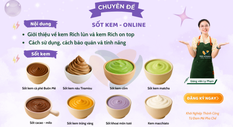 Khóa Học Sốt và Kem [Update 2026]