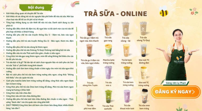 Khóa Học Trà Sữa [Update 2026]