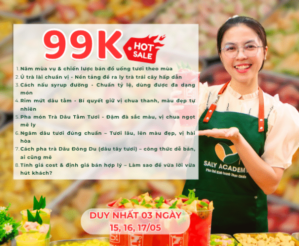 Bộ Video công thức Trà trái cây